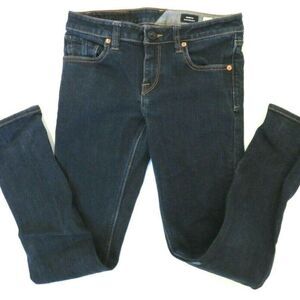 Volcom Denim Jeans Boys Size 27 / 14 Vorta Slim Straight Genuine Skateboard